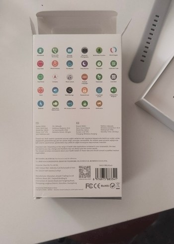 Gri SW10 Akıllı Saat 2.01 IPS Ekran - Görsel 5