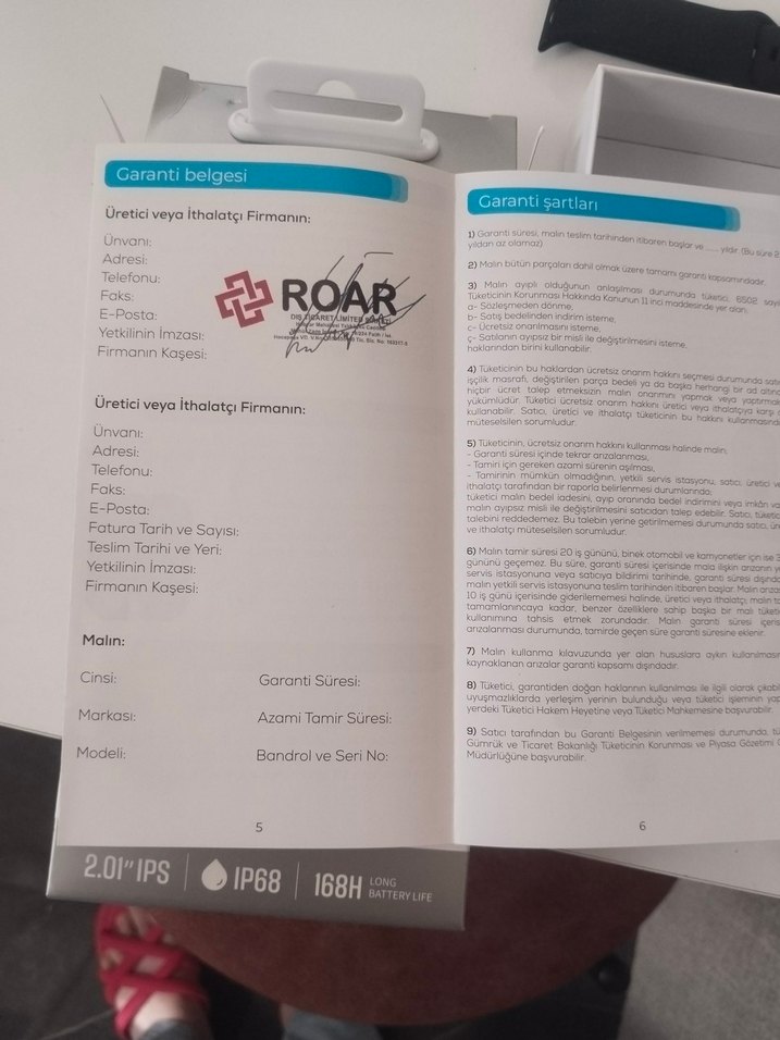 Gri SW10 Akıllı Saat 2.01 IPS Ekran - Görsel 4