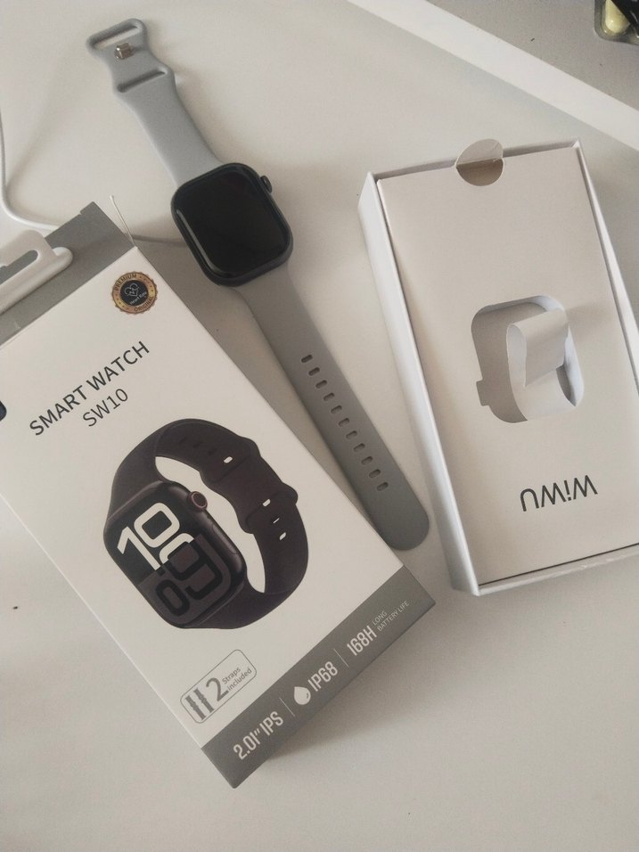 Gri SW10 Akıllı Saat 2.01 IPS Ekran - Görsel 3