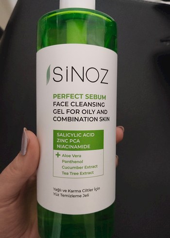 Sinoz Yağlı ve Karma Cilt Temizleme Jeli - Görsel 4