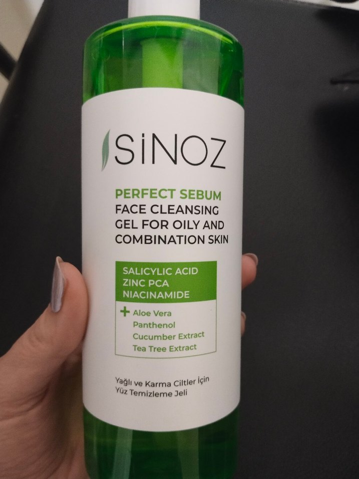 Sinoz Yağlı ve Karma Cilt Temizleme Jeli - Görsel 4