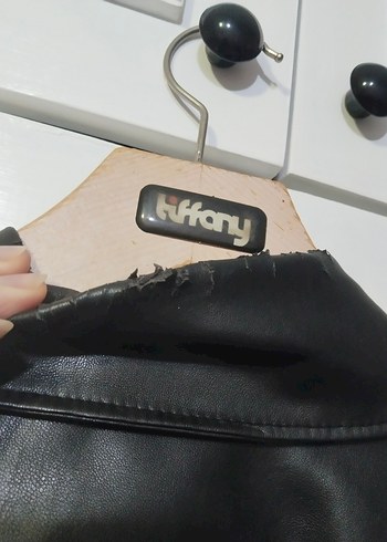 Siyah Deri  Ceket - Görsel 3