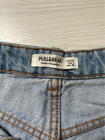 36 Beden Pull and bear şort