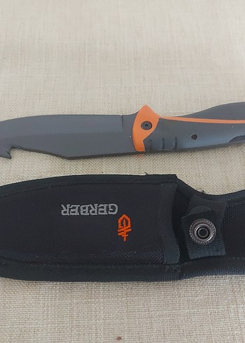 Gerber Turuncu Saplı Bıçak ve Kılıf - Görsel 3