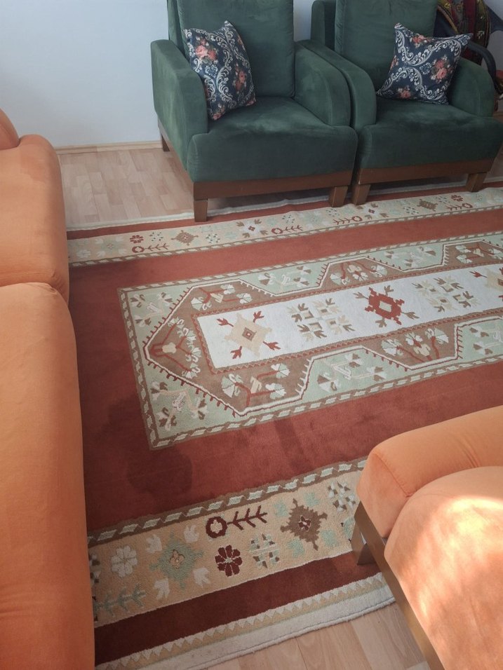 Milas yün makina dokuma halı 6 m2 - Görsel 3