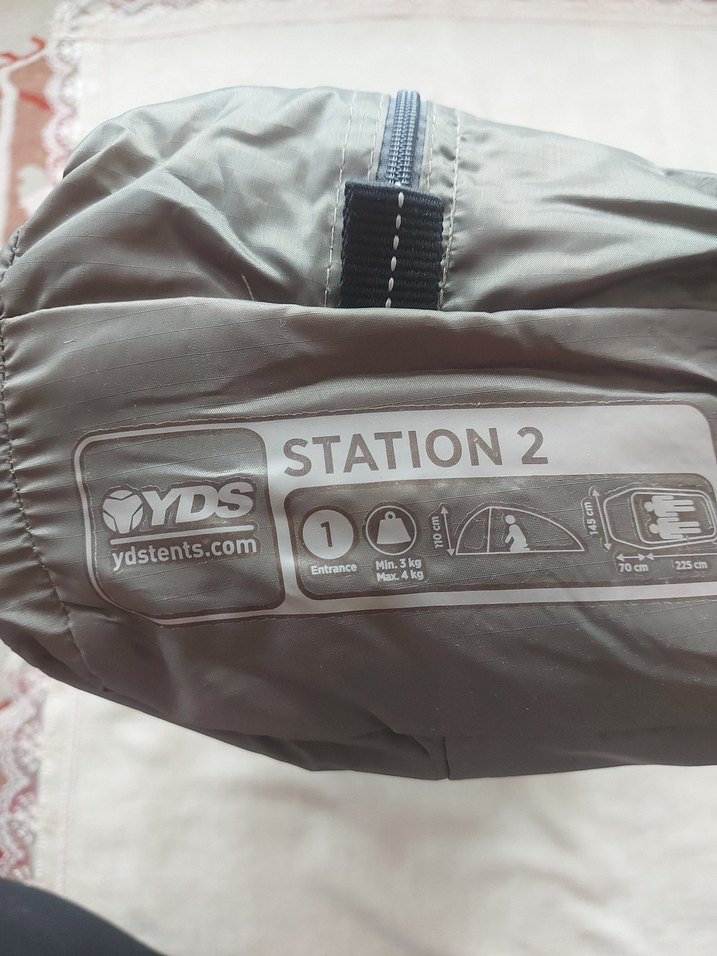 YDS İKİ KİŞİLİK ÇADIR SIFIR - Görsel 2