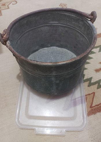 Antika bakır kazan - Görsel 2
