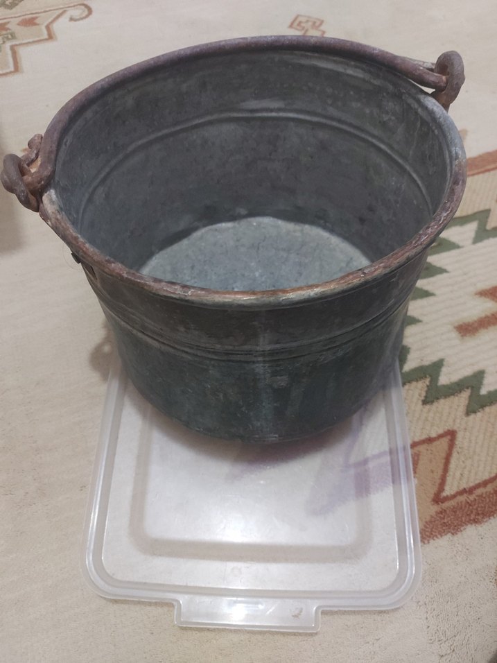 Antika bakır kazan - Görsel 2