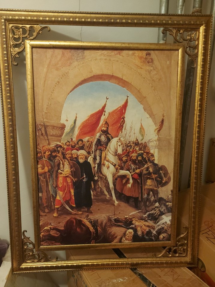 Tablo İstanbul'un Fethi temalı - Görsel 2