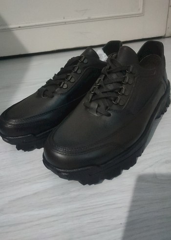 Erkek deri Biker Botları Tokalı Kauçuk - Görsel 5