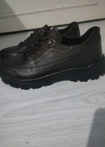 Erkek deri Biker Botları Tokalı Kauçuk - Görsel 3