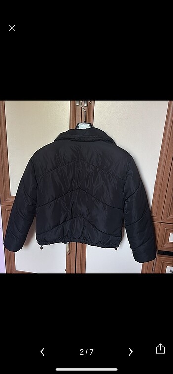LC Waikiki Siyah şişme mont