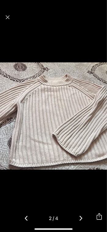 H&M crop kazak