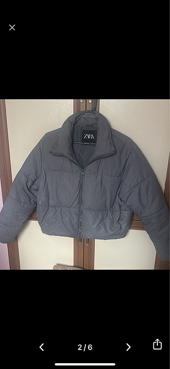 zara crop mont