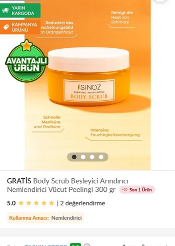 Isinoz Vücut Peelingi - Görsel 3