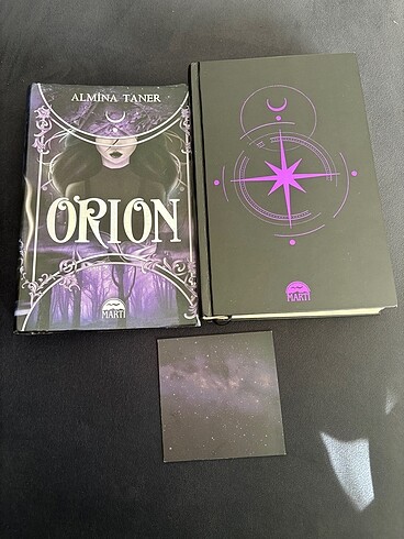 ORION - ALMİNA TANER cildli d&r yeni alındı okuduk koyduk sıfır