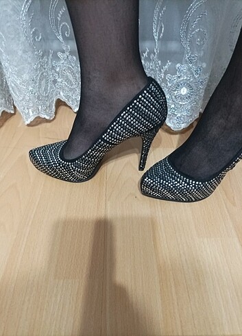 Diğer Abiye topuklu gumuşlu