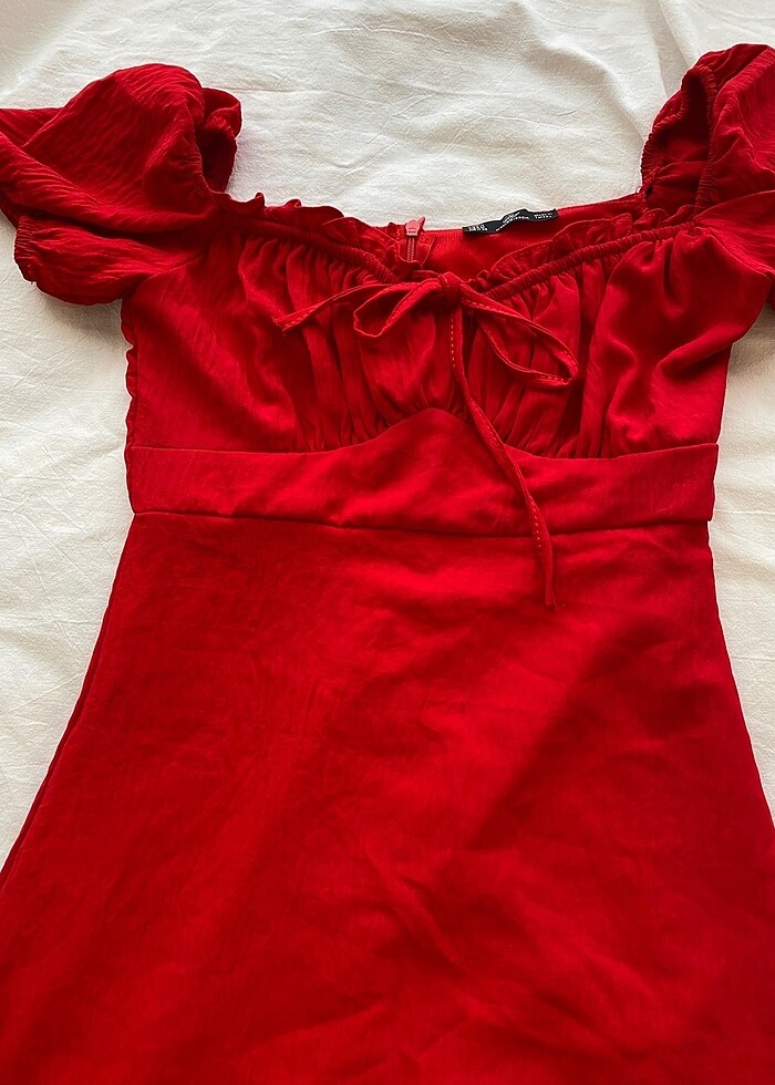 #elbise #kırmızı #davet - Görsel 3