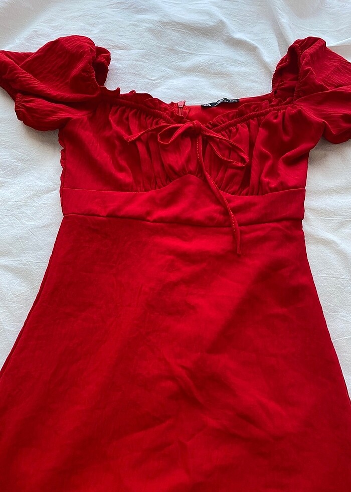 #elbise #kırmızı #davet - Görsel 5