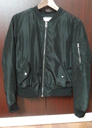 siyah bomber ceket