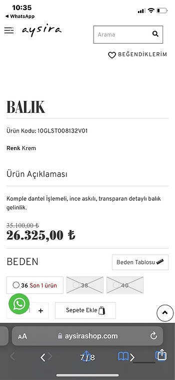 Balık gelinlik - Görsel 8