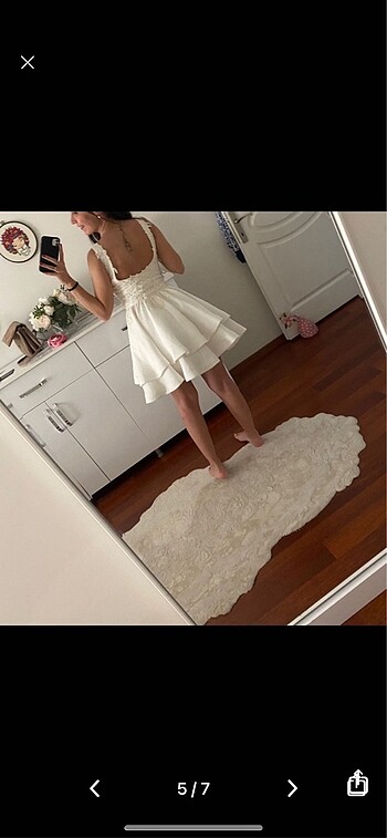 After kısa gelinlik - Görsel 5