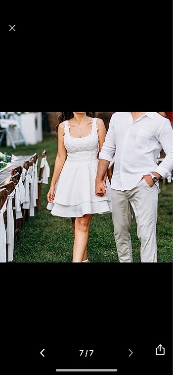 After kısa gelinlik - Görsel 6