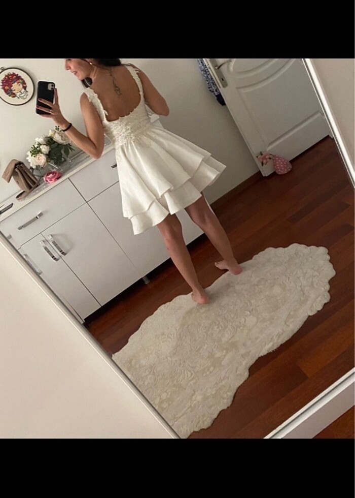 After kısa gelinlik - Görsel 5