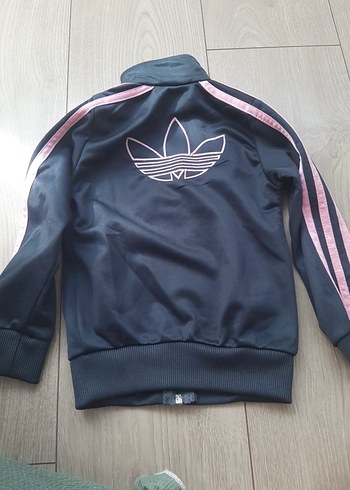 Kız Çocuk Koyu Pembe Adidas Eşofman Takımı - Görsel 6