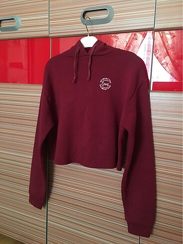 CROP SWEATSHİRT