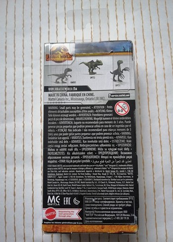Jurassic World Velociraptor Blue 15cm Aksiyon Figür