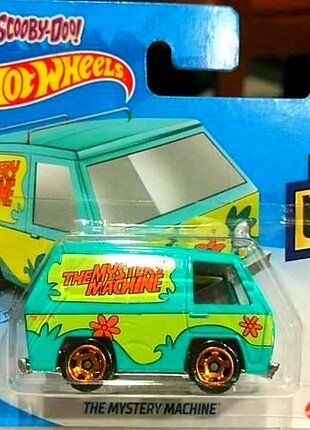The Mistery Machine 1/64 Ölçek 7 cm Lisanslı Hot Whells Diecast 