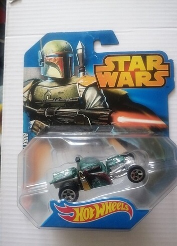  Star Wars Boba Fett # 2014 Hot Wheels Star Wars Series # 1/64 Öl