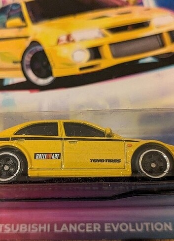  Beden Renk Mitsubishi Lancer Evolution VI 1/64 Ölçek Hot Wheels 