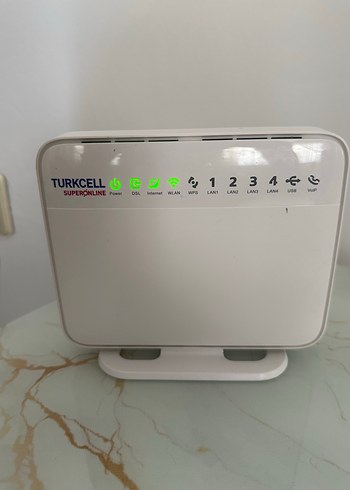 Beyaz Turkcell Modem Router
