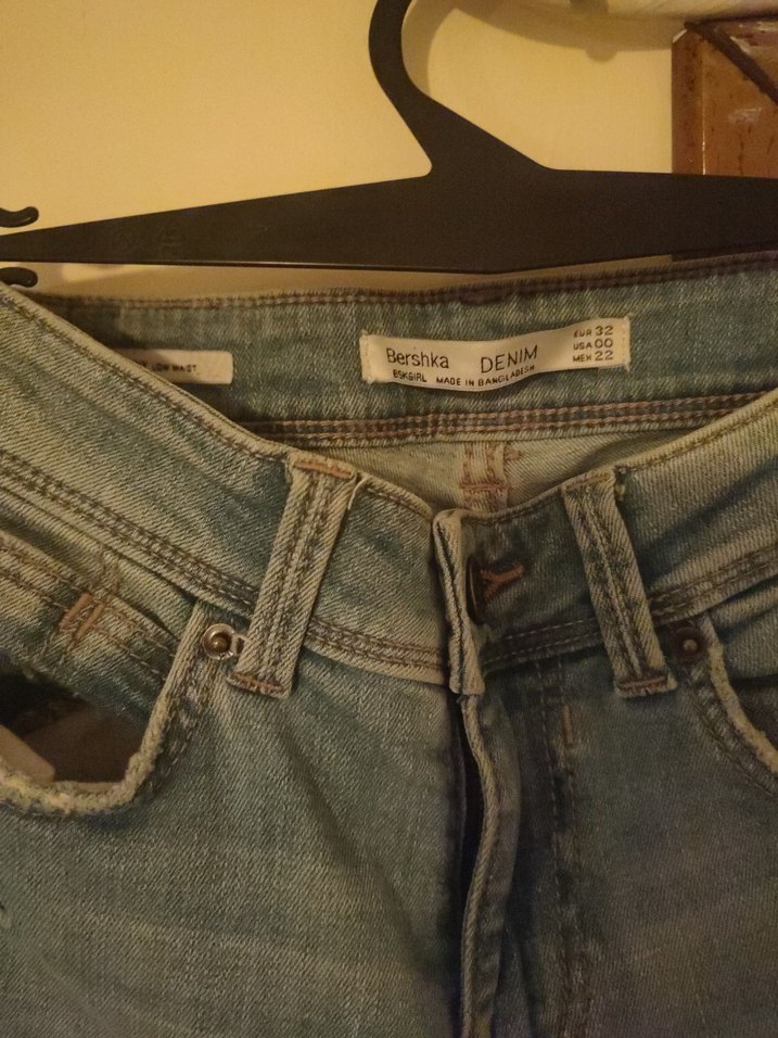 Gri Kadın Denim Bol Kesim Jean - Görsel 4