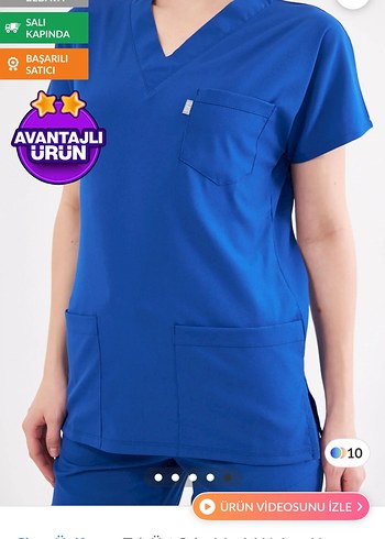 Hemşire forması sadece üst - Görsel 2