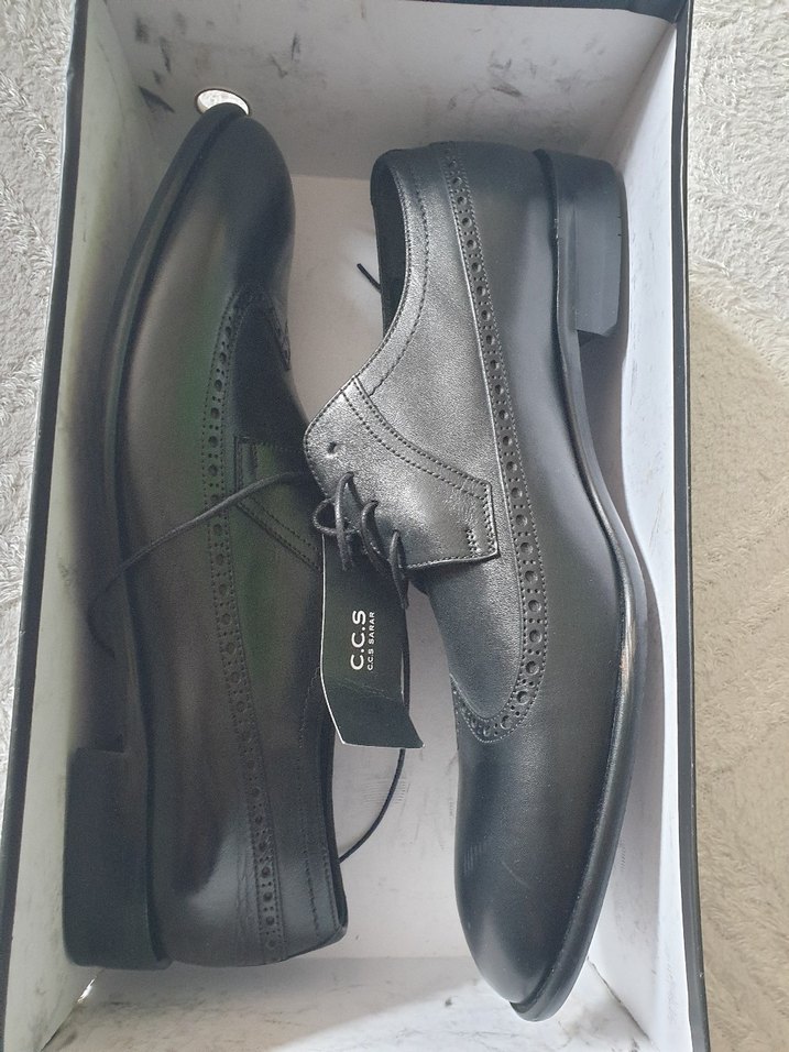 Sarar klasik hakiki deri Erkek Ayakkabı - Görsel 4