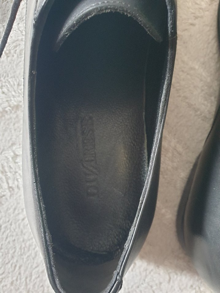 Siyah Deri Erkek Klasik Bağcıklı Ayakkabı - Görsel 2