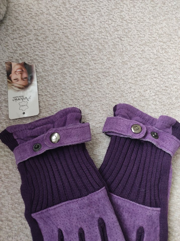 Bayan Bilekten bağlamalı Eldiven - Görsel 2