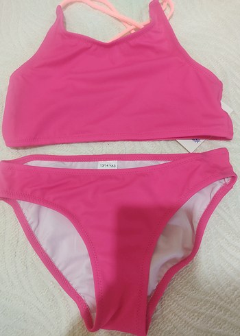 13-14 Yaş Beden Kız Çocuk bikini takım