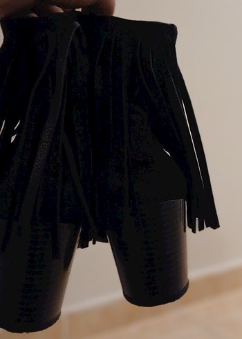 Siyah Süet Püsküllü Kadın Botu - Görsel 3