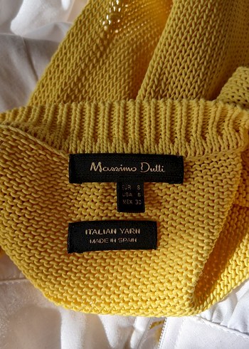 Sarı Triko ve henza marka gömlek S/M uygun - Görsel 3