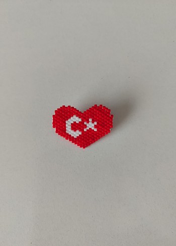 Türk Bayrağı Broş - Görsel 2