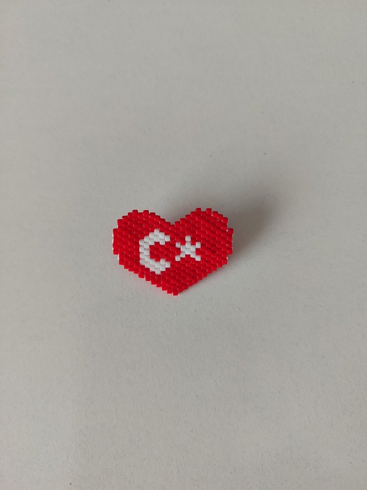 Türk Bayrağı Broş - Görsel 2