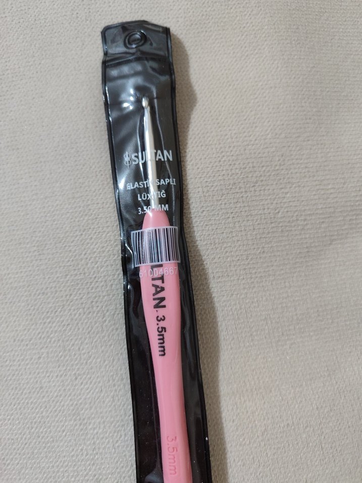 3.5mm Rock Punk Tığ İşi Kancası - Görsel 2