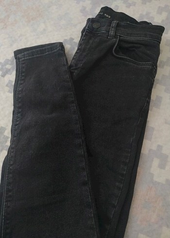 LCWJEANS Siyah Düğmeli Kadın Jean Pantolon - Görsel 2