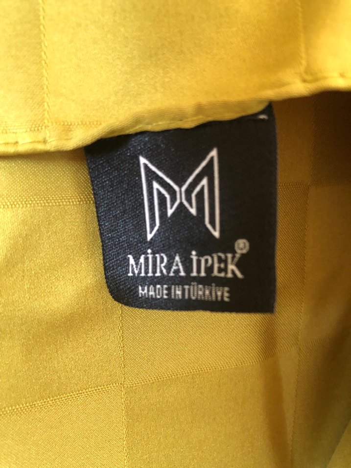 Saten Parlak yağ yeşili Kadın Şal - Görsel 3