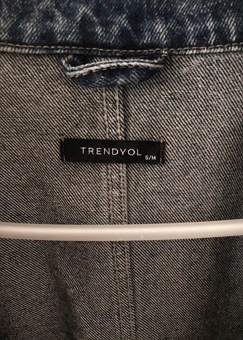 Kadın Lacivert Salaş Kot Ceket - Görsel 2