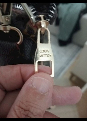 Kahverengi Deri Parisian Baskılı Kadın Çapraz Çanta - Görsel 7